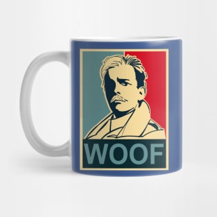 Lord Flashheart - Woof Woof Quote Mug